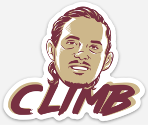 Cornrows CLIMB Sticker image 0